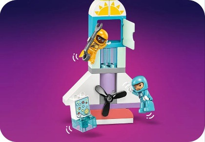 LEGO DUPLO 10422 Przygoda w promie kosmicznym 3 w 1 - zdjęcie 3