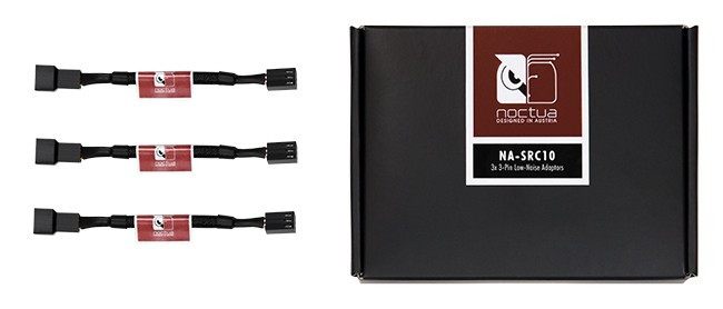 Moc. NOCTUA NA-SRC10 3 szt Low-Noise Adaptors 3-Pin - zdjęcie 1