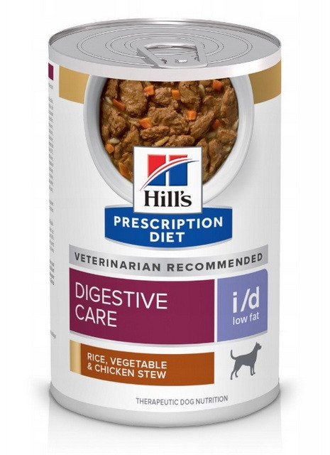 HILL'S PD Canine Digestive Care Low Fat i/d Stew - mokra karma dla psa - 354 g - zdjęcie 2