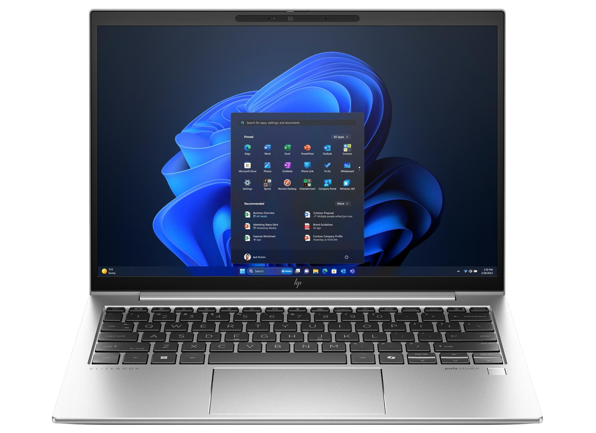 HP EliteBook 830 G11 Ultra 7 155U 13"WUXGA IPS AG 400nits 16GB DDR5 SSD512 Intel Arc Cam 5MPx 56Wh W11Pro - zdjęcie 1