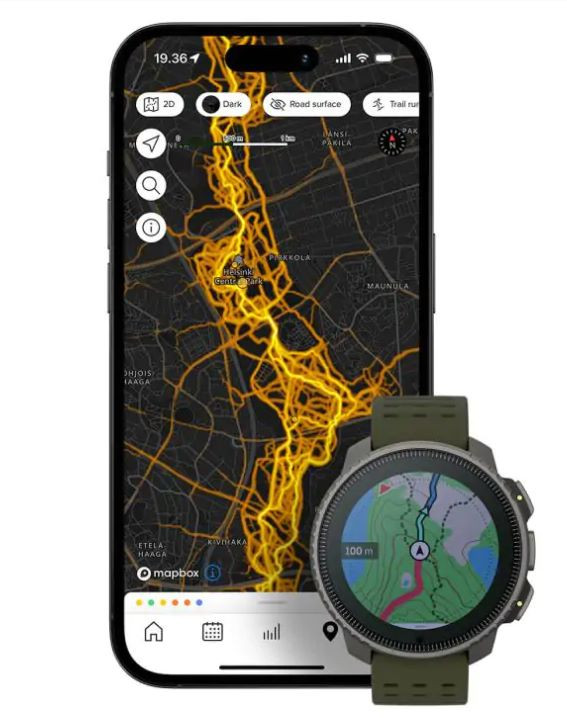 Zegarek sportowy SUUNTO VERTICAL TITANIUM SOLAR FOREST - zdjęcie 6