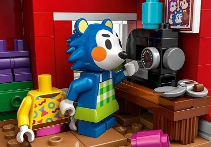 LEGO ANIMAL CROSSING 77055 Able Sisters i sklep odzieżowy - zdjęcie 3