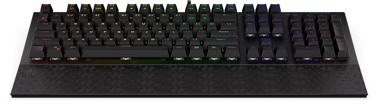 Klawiatura gamingowa ENDORFY Omnis Kailh Blue RGB (EY5A028) - zdjęcie 1