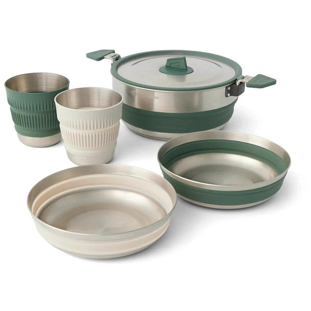 Zestaw naczyń Sea to Summit Detour SL Steel One Pot 3L 5P - zdjęcie 1