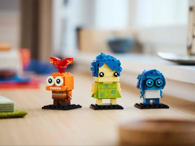 LEGO 40749 BrickHeadz - Radość, Smutek i Strach - zdjęcie 2