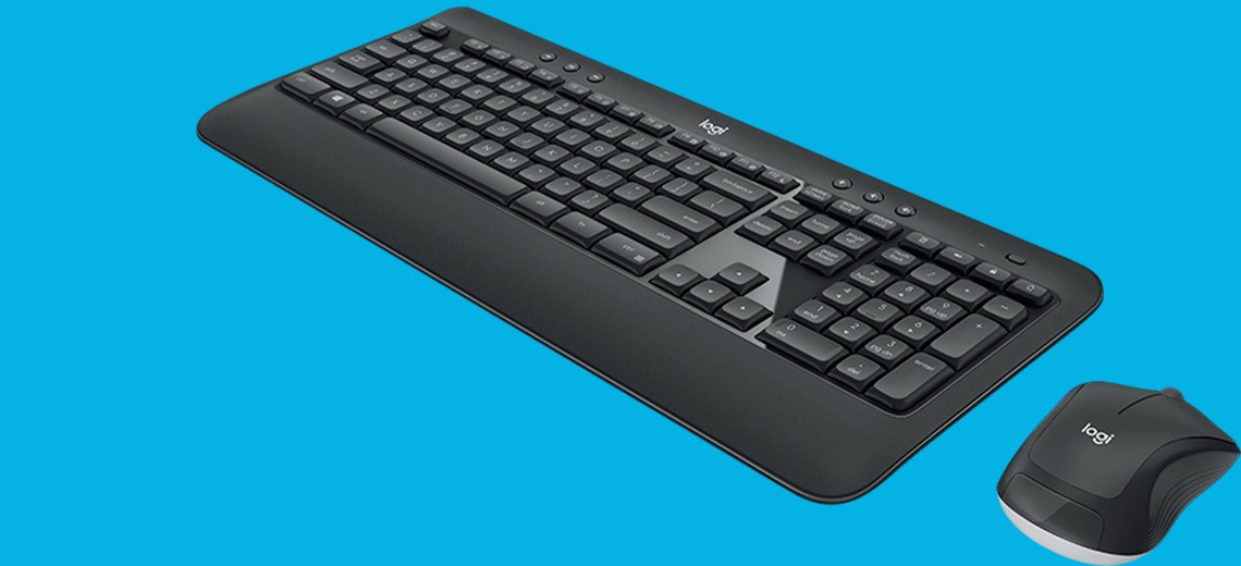 ZESTAW LOGITECH MK540 ADVANCED USB BLACK - zdjęcie 1