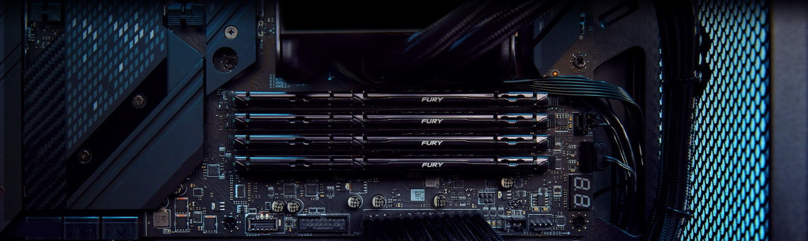 Kingston FURY DDR5 32GB (2x16GB) 5200MHz CL40 Beast Black XMP (KF552C40BBK2-32) - zdjęcie 6