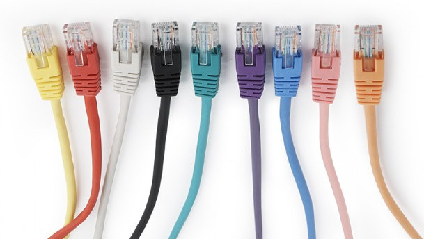 Gembird patchcord rj45, kat. 5e, utp, 0,25m, szary pp12-0.25m - zdjęcie 1