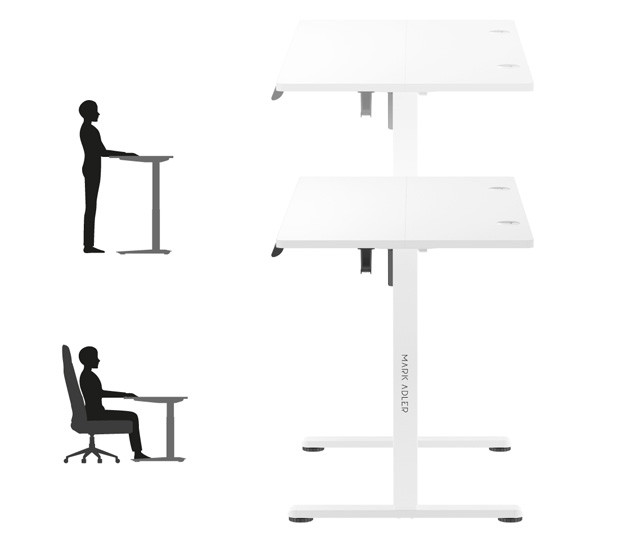 Biurko elektryczne MA-Leader 7.0 White - zdjęcie 2