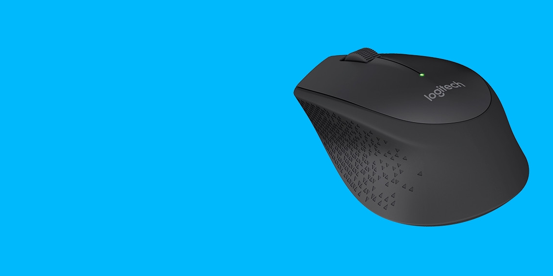 Logitech Wireless Mouse M280, Czarna, EWR2 - zdjęcie 1
