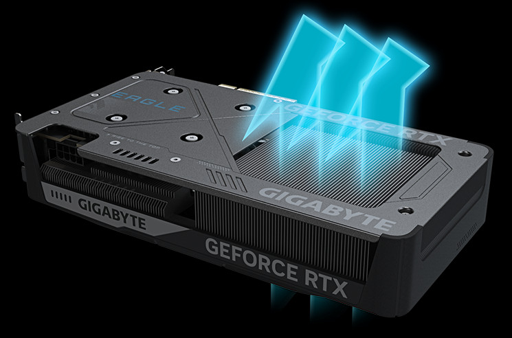 Karta graficzna Gigabyte GeForce RTX 5060 Ti EAGLE OC 16GB (GV-N506TEAGLE OC-16GD) - zdjęcie 5