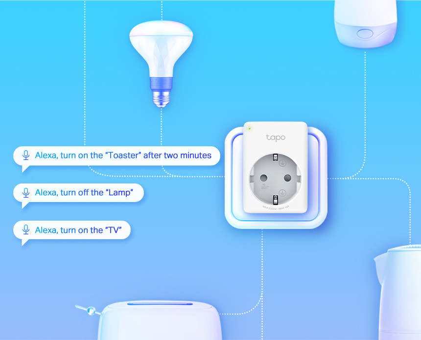 Gniazdko Smart Plug WiFi Tapo P100(2-pack) - zdjęcie 4
