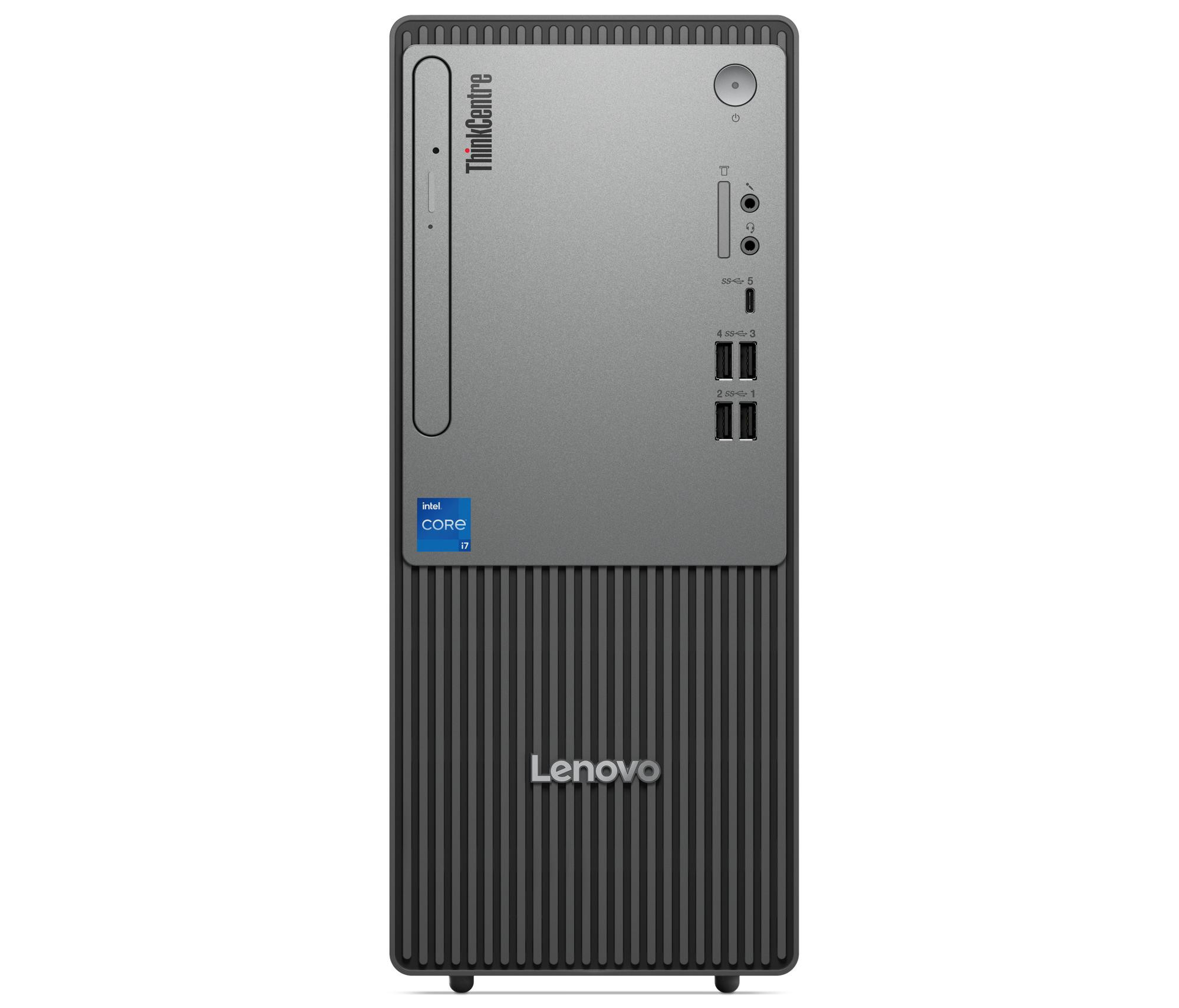 Lenovo ThinkCentre neo 50t Gen 5 TWR i5-14400 16GB DDR5 SSD512 UHD 730 DVD W11Pro 3Y OnSite - zdjęcie 1