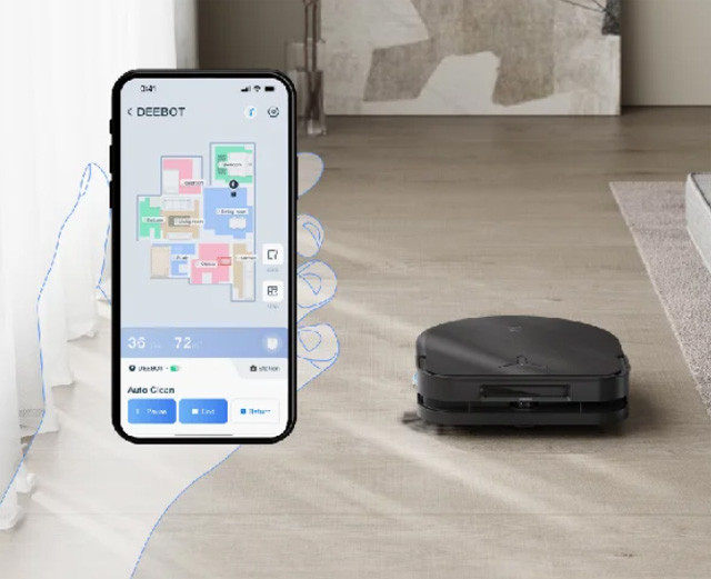 Robot sprzątający Ecovacs Deebot X5 Omni (czarny) - zdjęcie 20