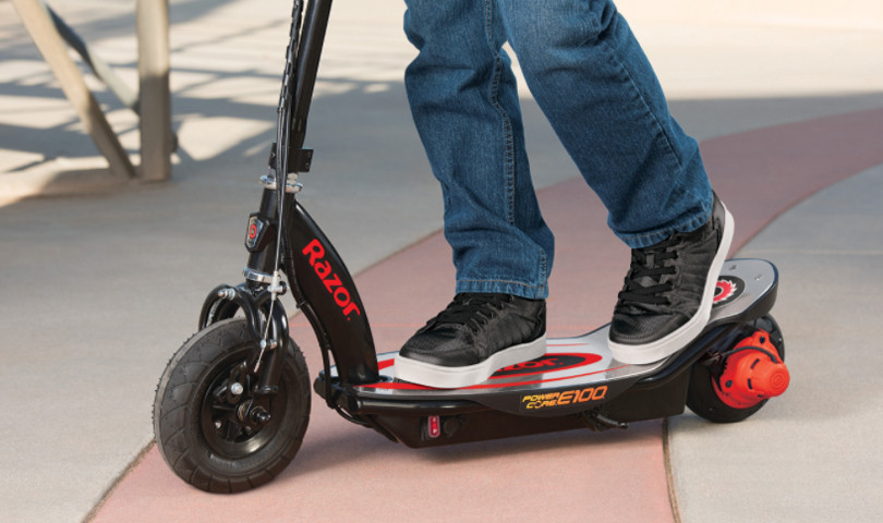 Razor-Hulajnoga elektryczna E100 Power Core RED - zdjęcie 3