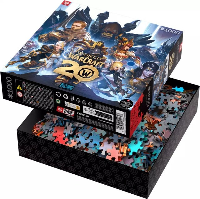 Puzzle Good Loot Gaming Puzzle: World of Warcraft 20th Anniversary 1000 elementów - zdjęcie 2