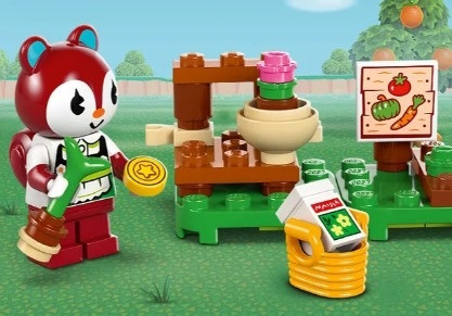 LEGO ANIMAL CROSSING 77054 Leif i jego karawan oraz sklep ogrodniczy - zdjęcie 6