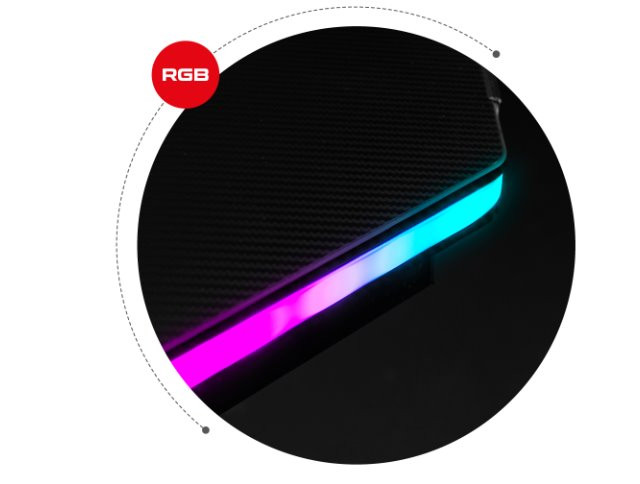 Biurko gamingowe Huzaro Hero 2.5 RGB - zdjęcie 3