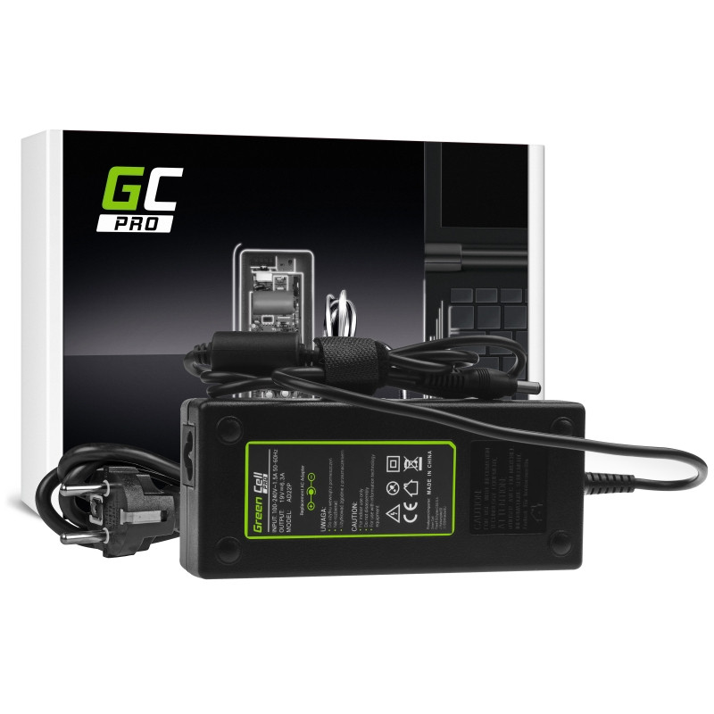 GREEN CELL ZASILACZ AD22P TOSHIBA 19V 6.3A 120W - zdjęcie 1