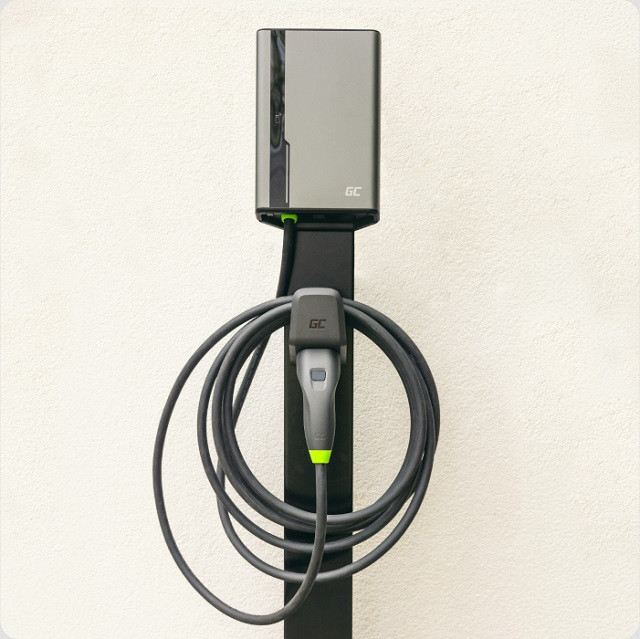 Wallbox Green Cell HabuDen 22kW 32A - kabel 7,5m z NFC - zdjęcie 4
