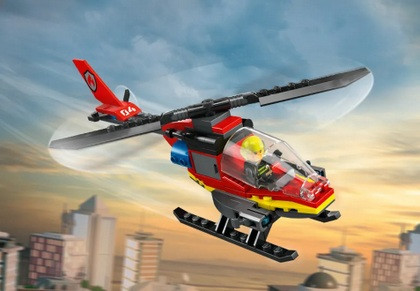 LEGO City 60411 Strażacki helikopter ratunkowy - zdjęcie 5