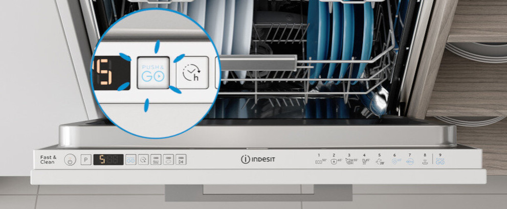 Zmywarka do zabudowy INDESIT D2I HL326 - zdjęcie 2