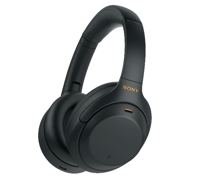 Słuchawki bezprzewodowe Sony WH1000XM4 czarne - zdjęcie 1