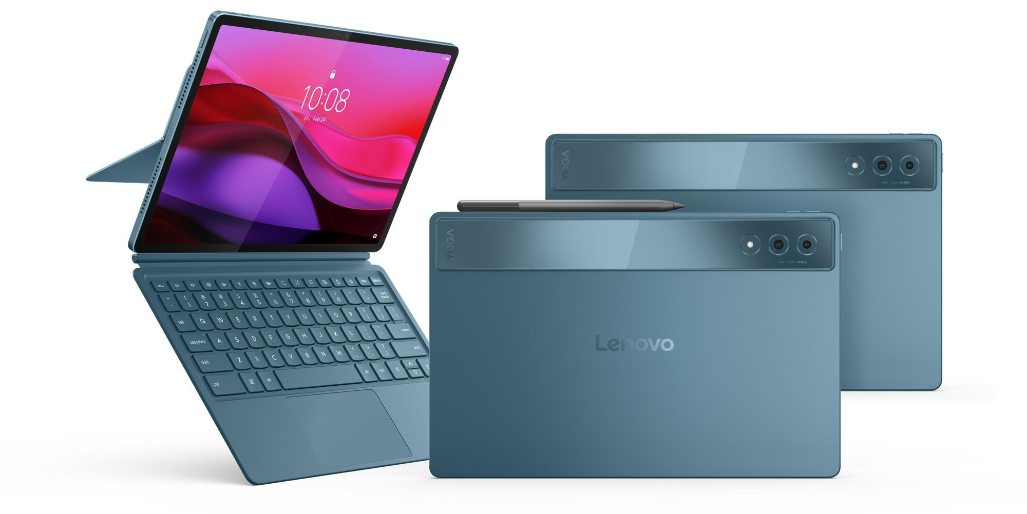 Lenovo Yoga Tab Plus Snapdragon SD8G3 12,7" 3K 144Hz 16/256GB Adreno 750 + Pen Android Tidal Teal - zdjęcie 5
