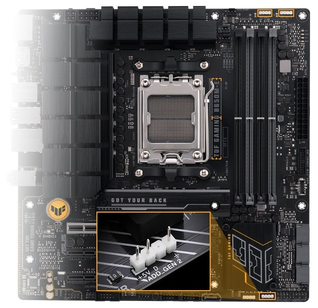 Płyta głowna Asus TUF GAMING B650M-E - zdjęcie 15