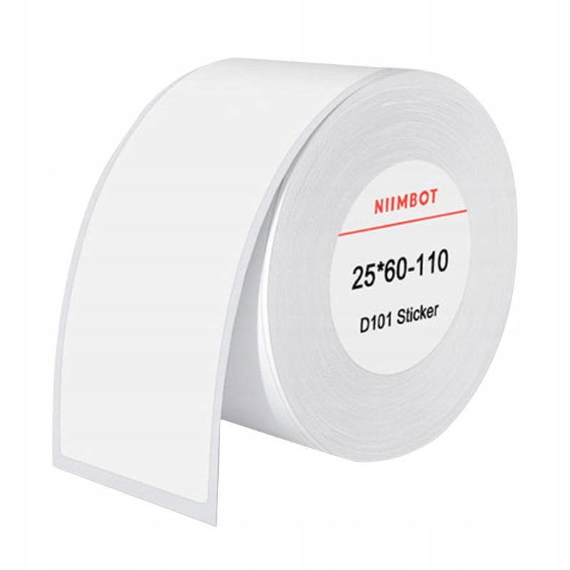 Etykiety termiczne Niimbot T25*60-110 White - zdjęcie 1