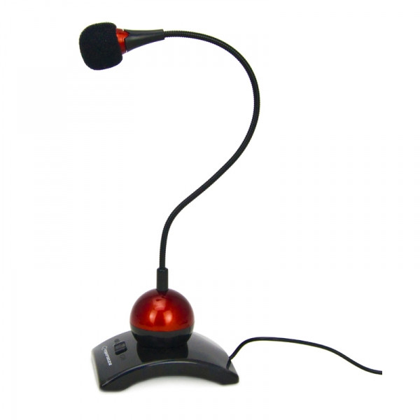 Mikrofon esperanza desktop eh130 czerwony eh130 - zdjęcie 1
