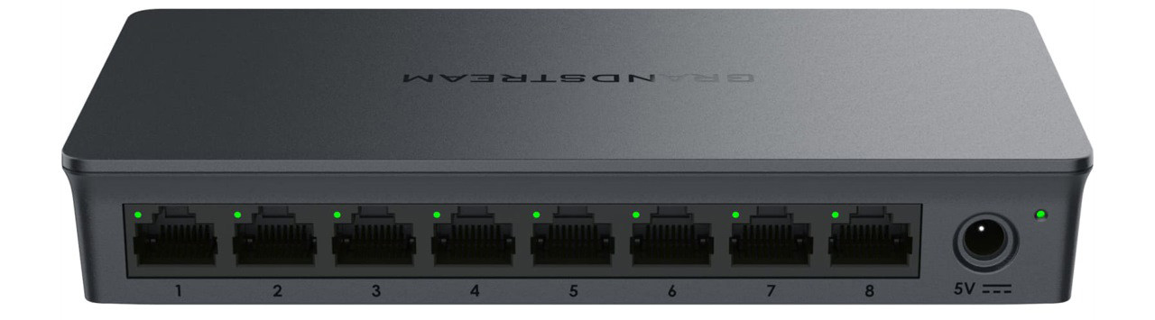 Switch Grandstream GWN7701 (8x 10/100/1000Mbps) - zdjęcie 1