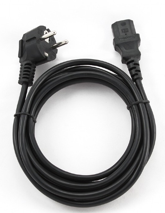 Kabel zasilający 3m vde schuko pc-186-vde-3m - zdjęcie 1