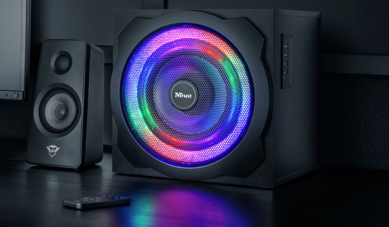 Zestaw głośników TRUST GXT 629 Tytan 2.1 RGB Black (22944) - zdjęcie 1