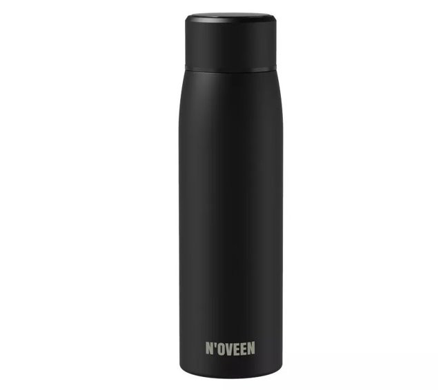 Butelka Termiczna LED NOVEEN TB2210 Black Mat 380ml - zdjęcie 1