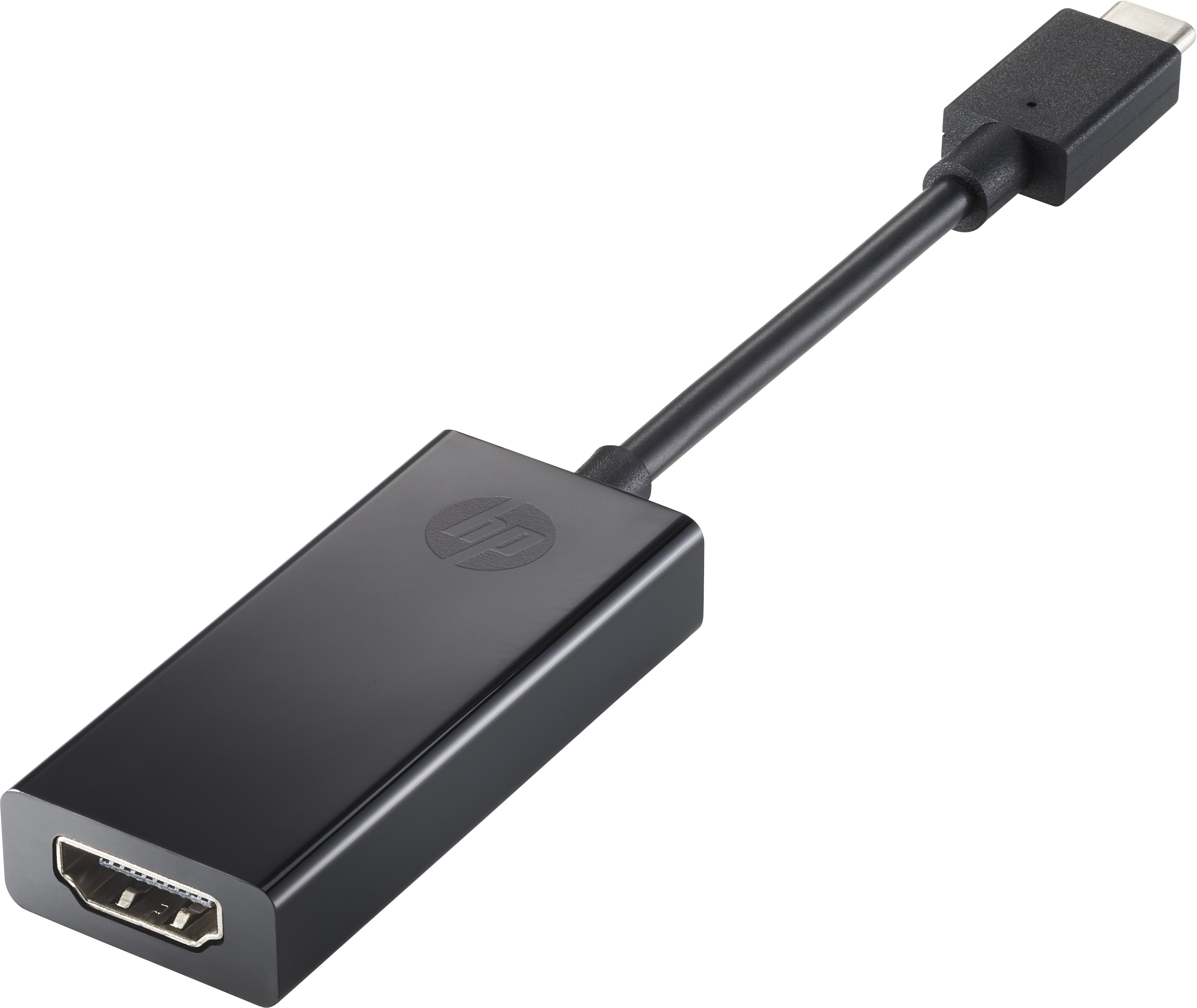 Przejściówka HP Pavilion USB-C do HDMI 2.0 czarna 2PC54AA - zdjęcie 1