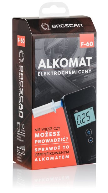 Alkomat elektrochemiczny BACscan F-60 - zdjęcie 2