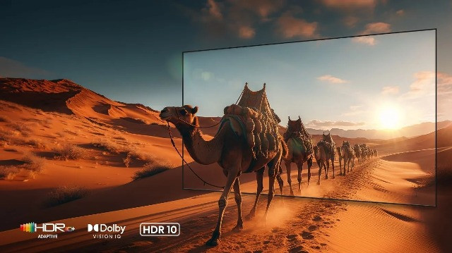 Telewizor Hisense 55U6NQ 55" MINILED 4K VIDAA Dolby Vision Dolby Atmos Smart TV HDMI 2.1 Czarny - zdjęcie 5
