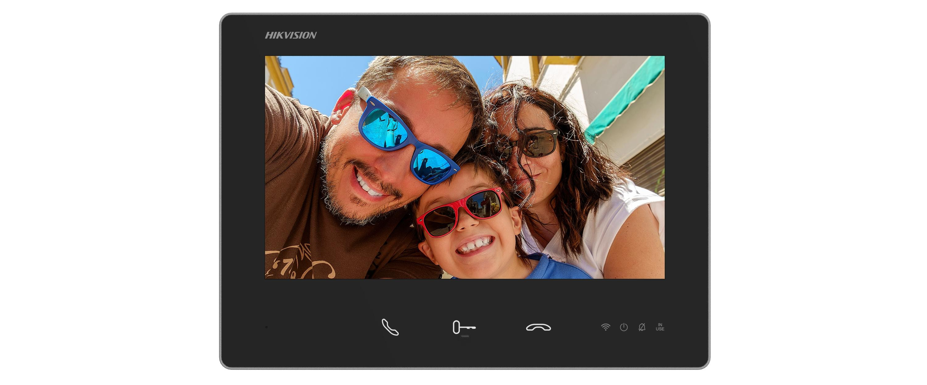 MONITOR WIDEODOMOFONU HIKVISION DS-KH7300EY-WTE2(B) - zdjęcie 1