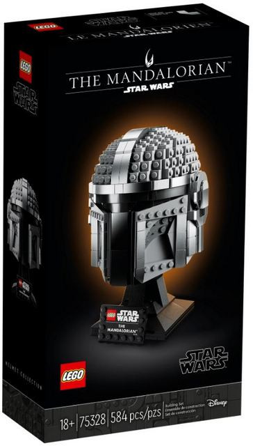 LEGO Star Wars TM 75328 Hełm Mandalorianina - zdjęcie 1
