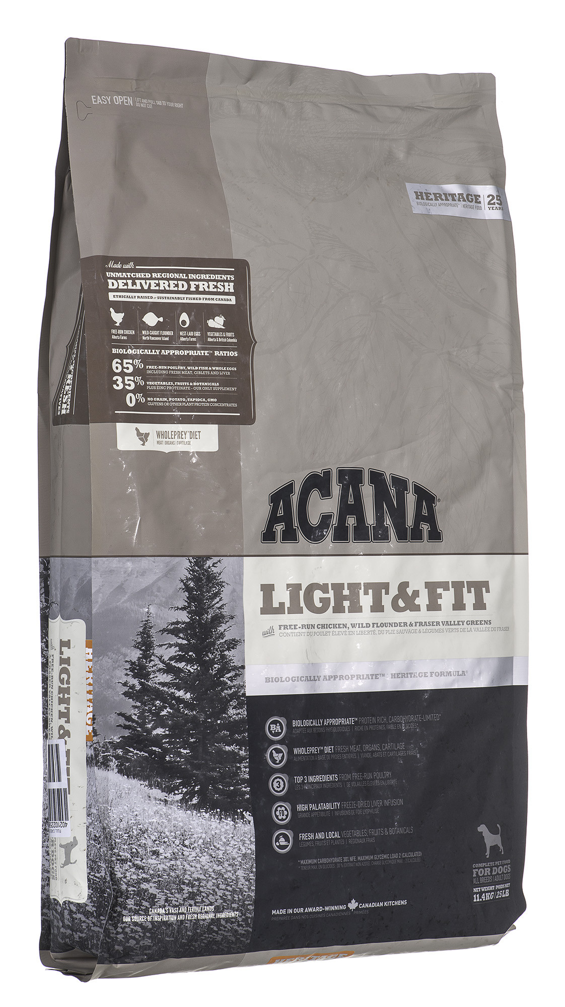 ACANA Light & Fit Drób - sucha karma dla psa - 2 x 11,4 kg - zdjęcie 1