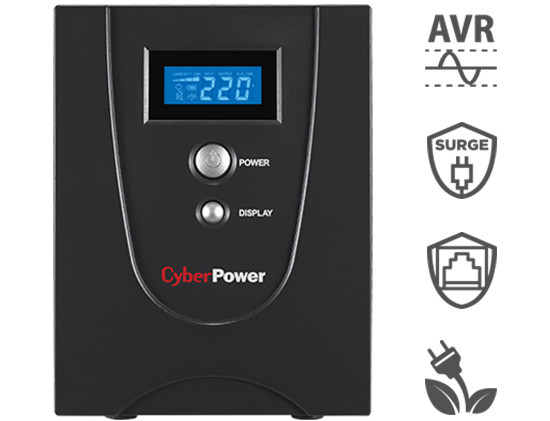 CyberPower UPS Value2200EILCD (VI, Tower, 2200VA, 1320W, 6xIEC) - zdjęcie 3