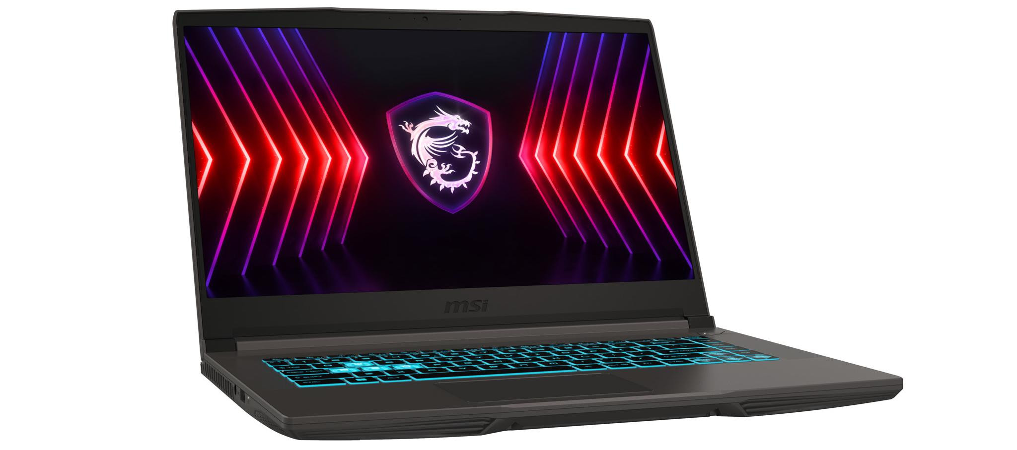 MSI Thin 15 B12UCX-1818XPL i5-12450H 15.6" FHD 144Hz IPS-Level 16GB DDR4 3200 SSD512 RTX 2050 4GB NoOS - zdjęcie 3