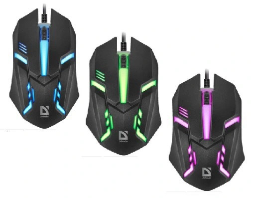 DEFENDER MYSZ CYBER MB-560L CZARNA 52560 - zdjęcie 1