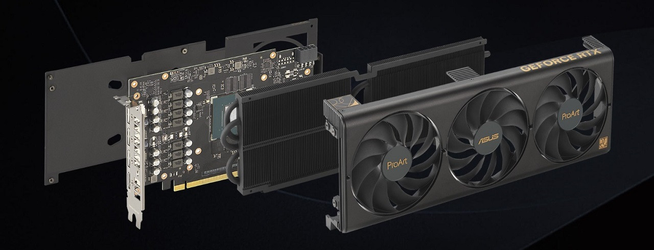 Karta graficzna ASUS ProArt GeForce RTX 4070 Ti SUPER OC 16GB - zdjęcie 12